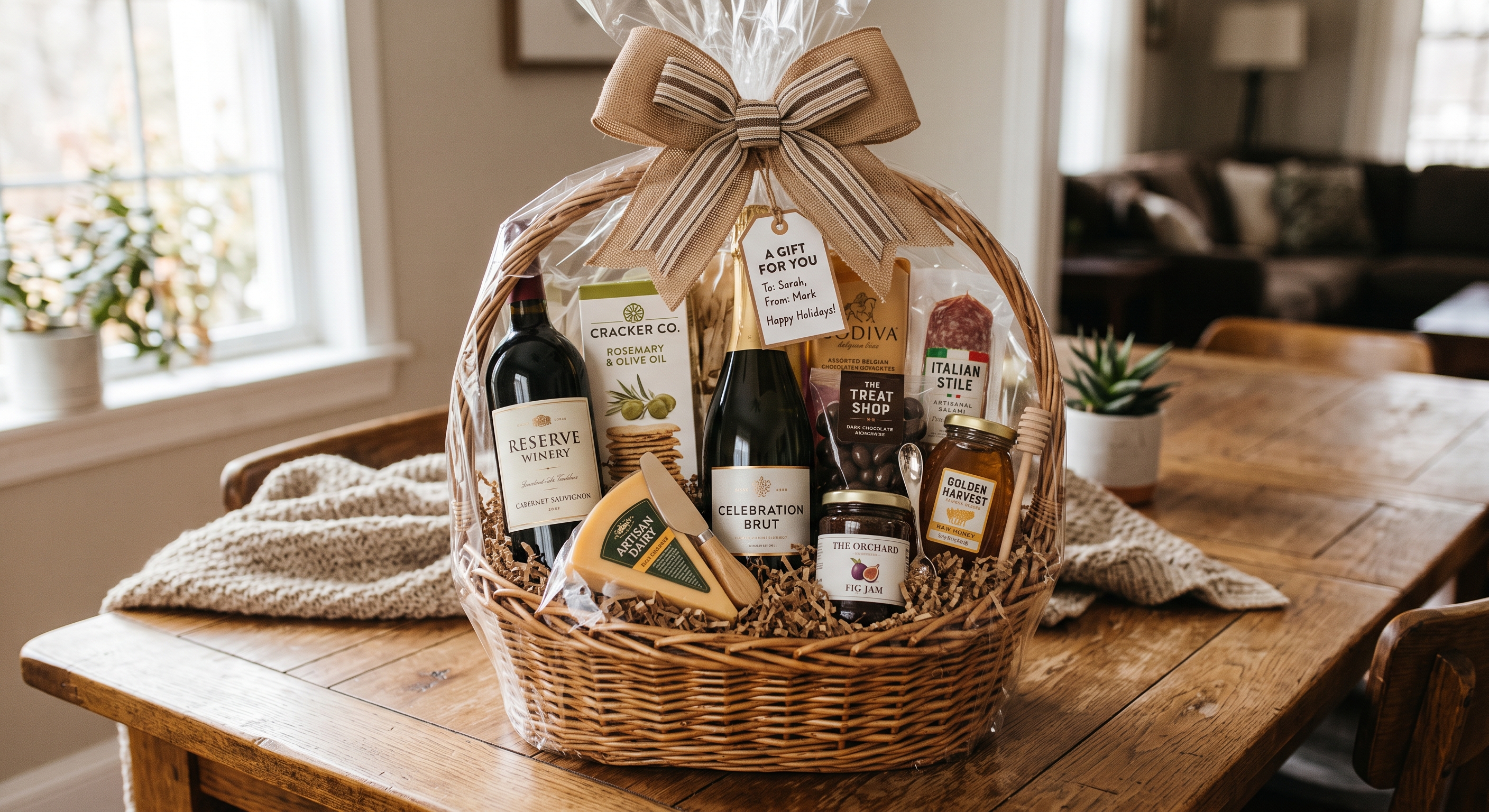Beautiful Gift Basket Example